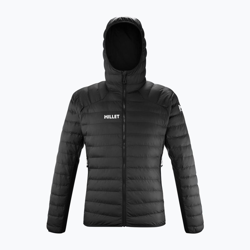 Férfi bélelt kabát Millet Fitz Roy Warm Hoodie black 5
