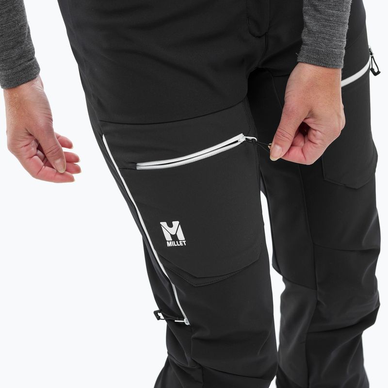 Női túrasí nadrág Millet M White Shield black 5