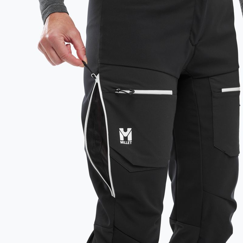 Női túrasí nadrág Millet M White Shield black 6