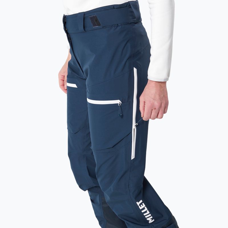Női túrasí nadrág Millet M White 3L navy blue 4