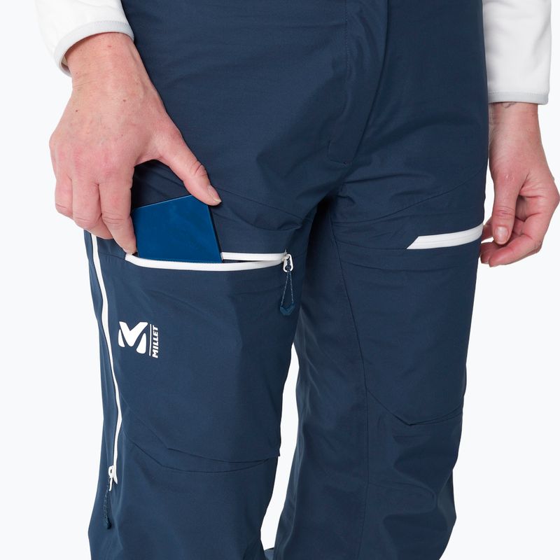 Női túrasí nadrág Millet M White 3L navy blue 6