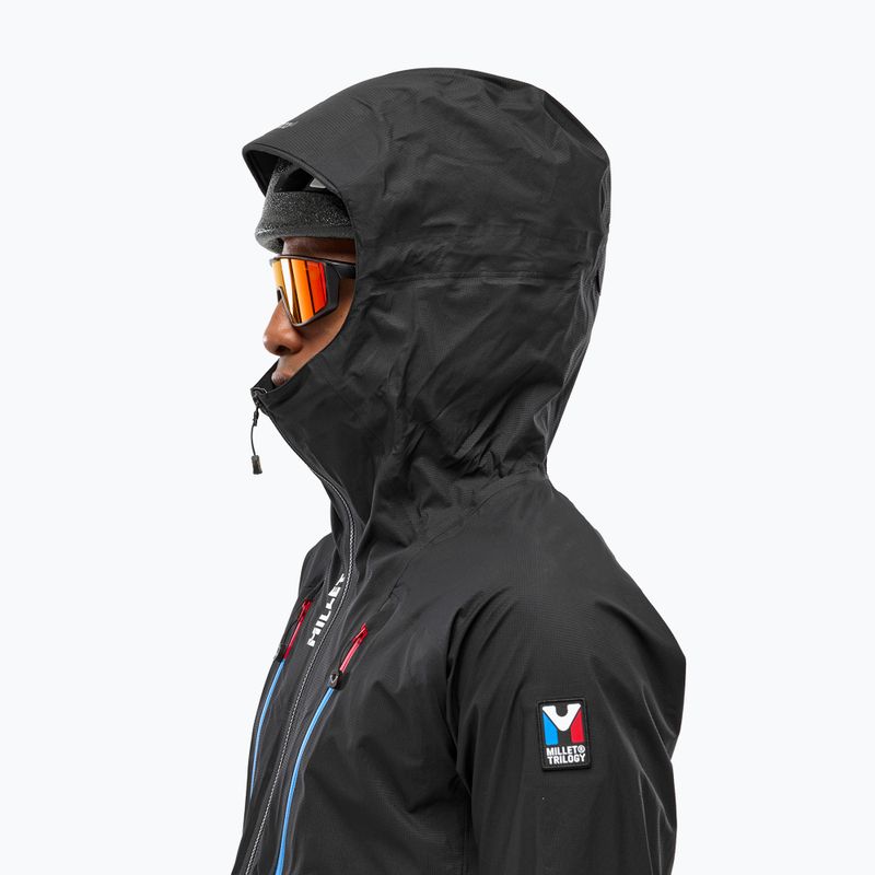 Férfi esőkabát Millet Trilogy Jorasses PTX black 4