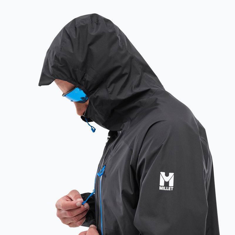 Férfi esőkabát Millet Wanaka Light 2.5L black 4