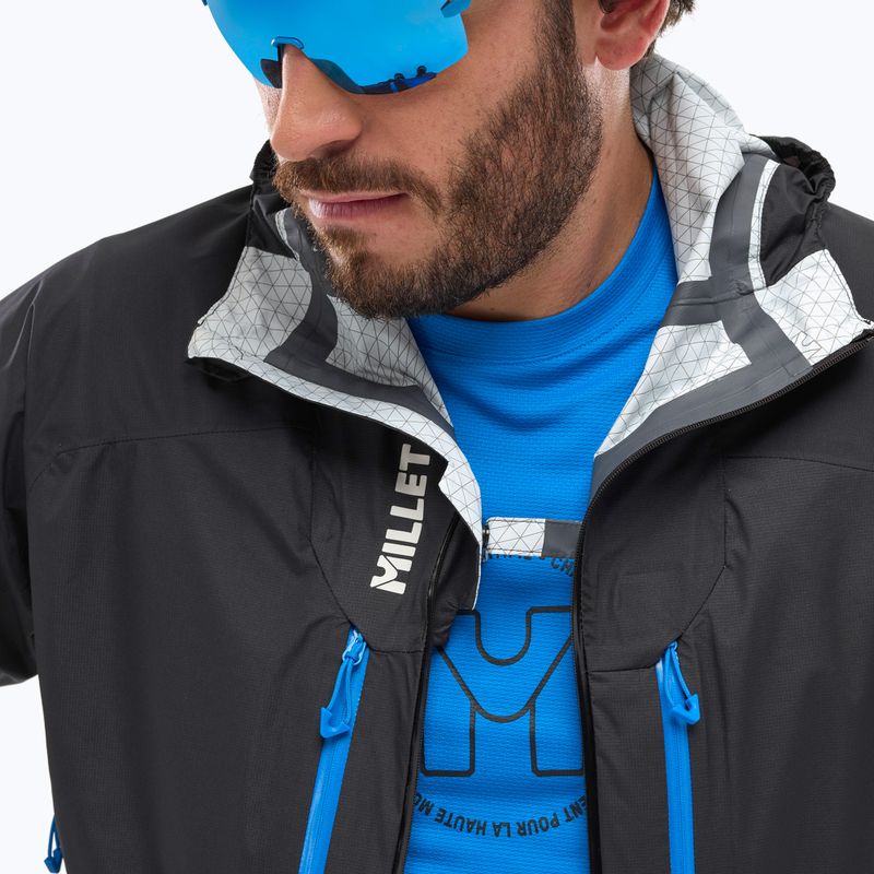 Férfi esőkabát Millet Wanaka Light 2.5L black 7