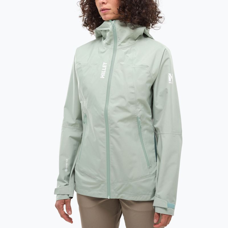 Női esőkabát Millet Seneca GTX 3L seaweed