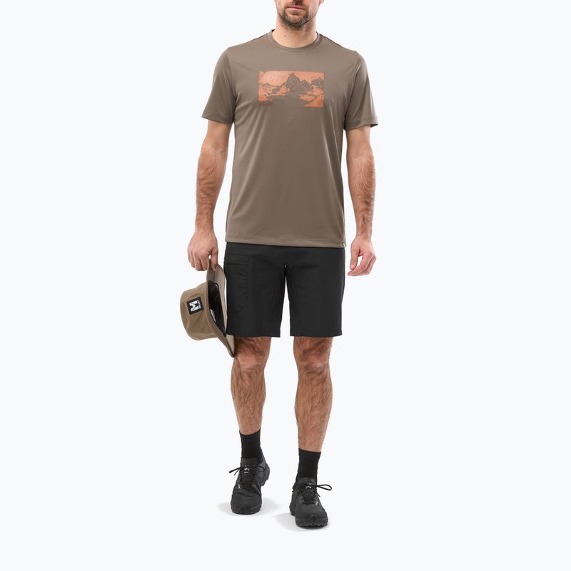 Férfi trekking rövidnadrág Millet Ubic Stretch black 2