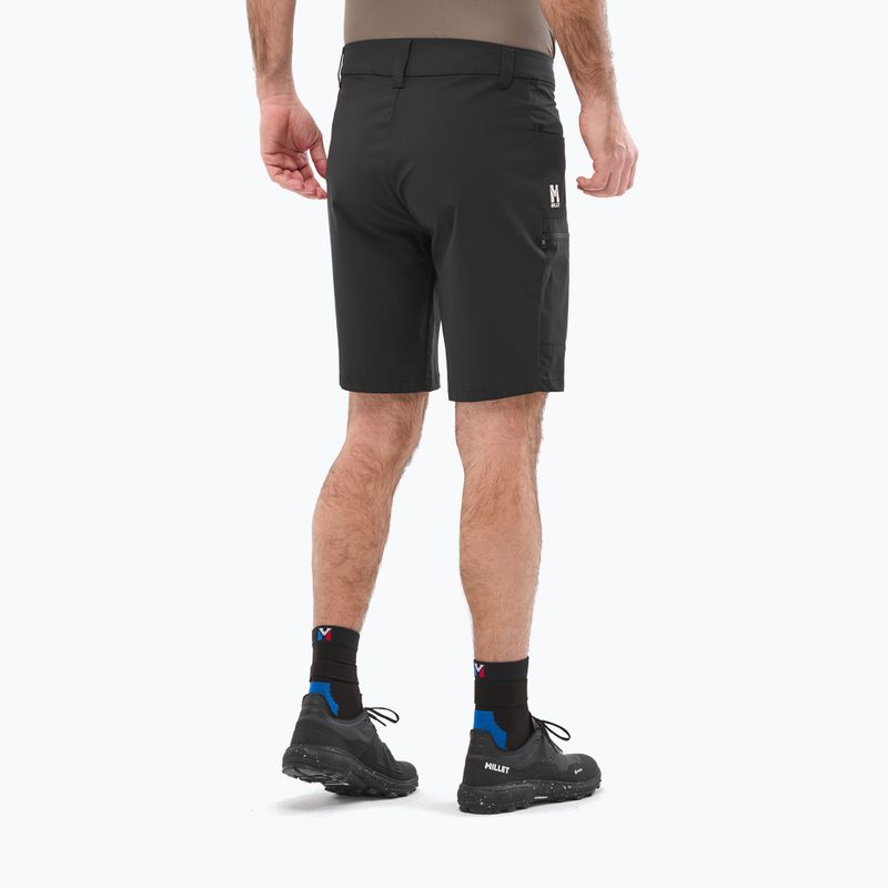 Férfi trekking rövidnadrág Millet Ubic Stretch black 3