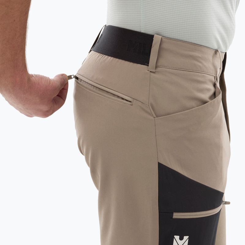 Férfi rövidnadrág Millet Wanaka Stretch III dorit/fekete 4