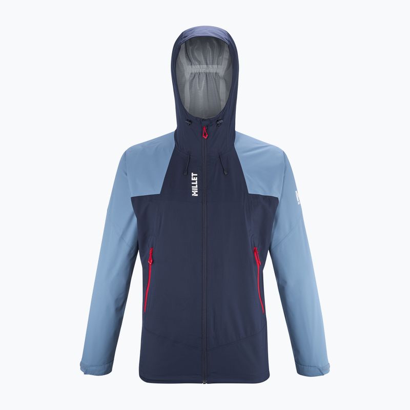 Férfi esőkabát Millet Fitz Roy saphir/coronet kék 7
