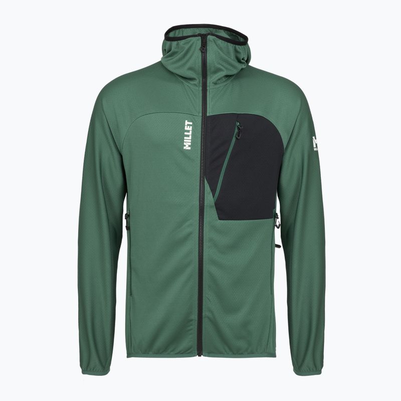 Férfi trekking pulóver Millet Lokka Hoodie III üveg