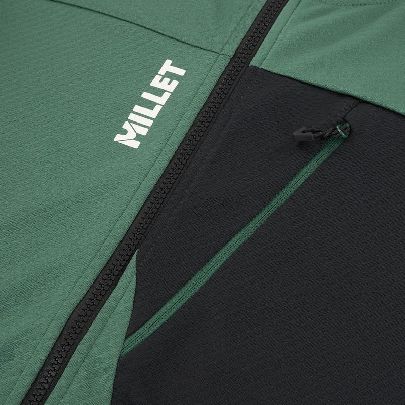 Férfi trekking pulóver Millet Lokka Hoodie III üveg 3