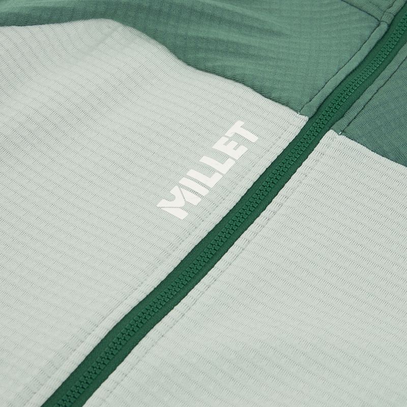 Női Millet Fusion Grid kapucnis pulóver tengeri moszat/üveg pulóver 3