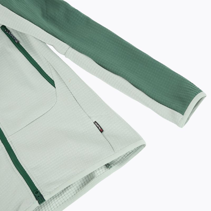 Női Millet Fusion Grid kapucnis pulóver tengeri moszat/üveg pulóver 4