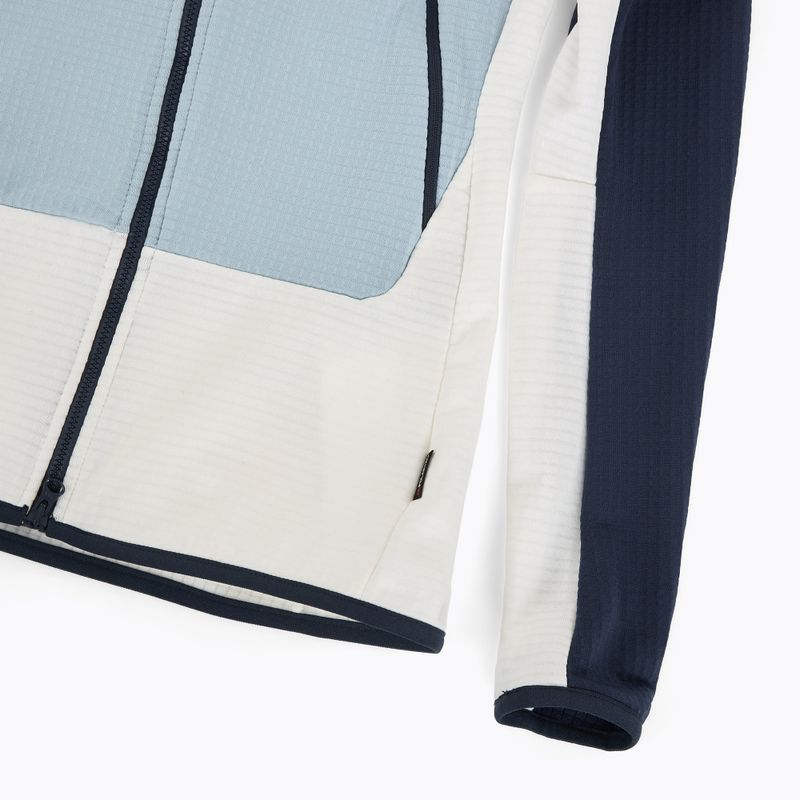 Millet női Fusion Grid Hoodie ködös harmat/saphir melegítő pulóver 4