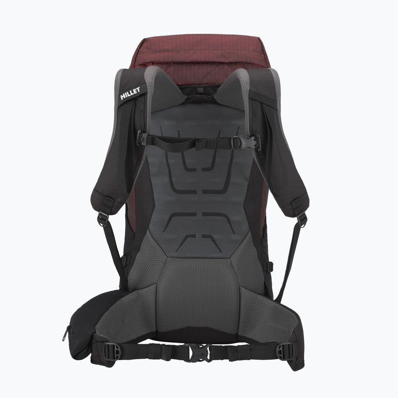 Millet Ubic 25 l fekete/sötétvörös trekking hátizsák 2