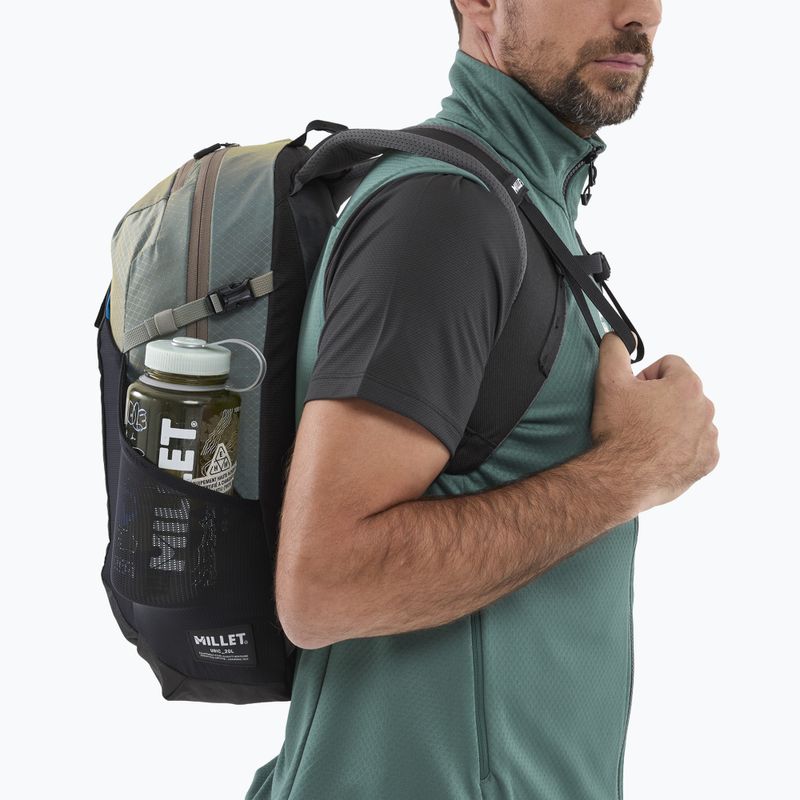 Túrahátizsák Millet Ubic 20 l e-black/sand 6