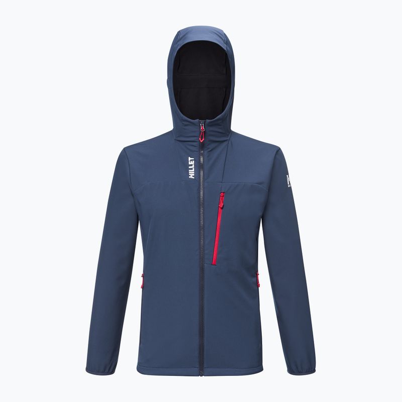 Férfi softshell dzseki Millet Seneca Shield Hoodie saphir 11