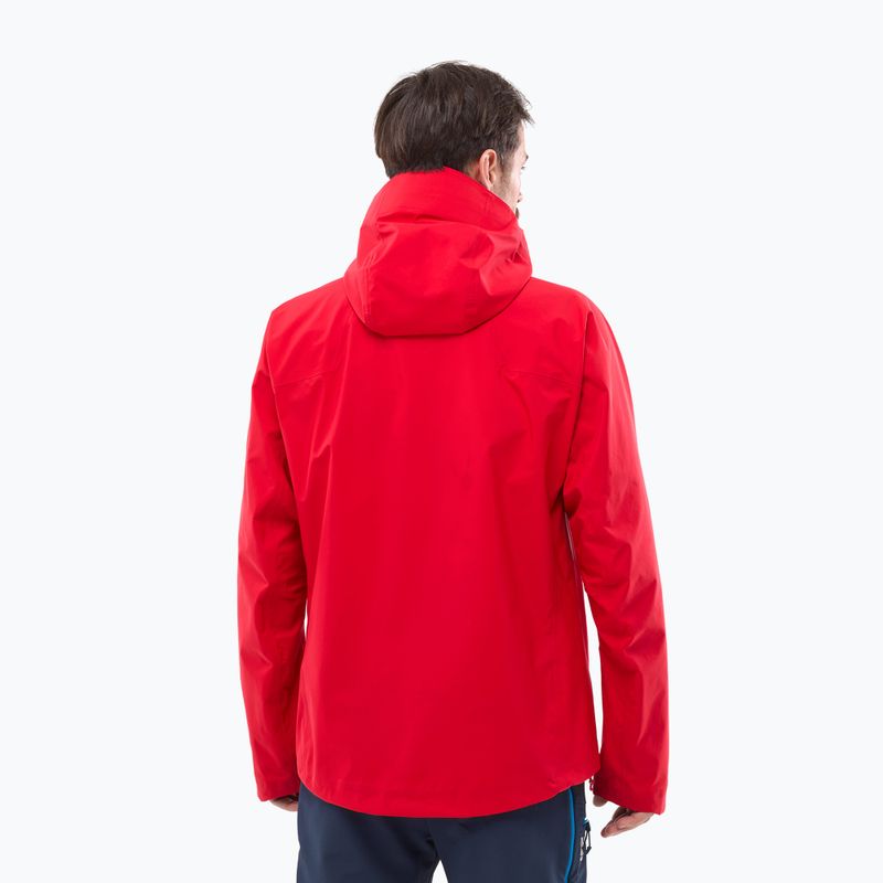 Férfi esőkabát Millet Kamet Gore-Tex red 3