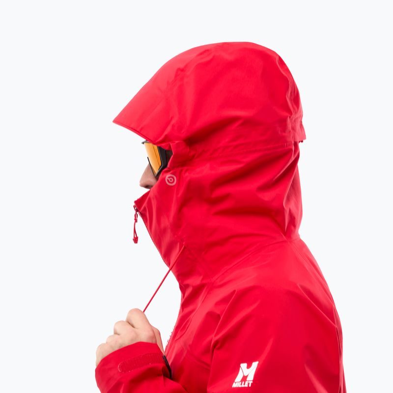 Férfi esőkabát Millet Kamet Gore-Tex red 4