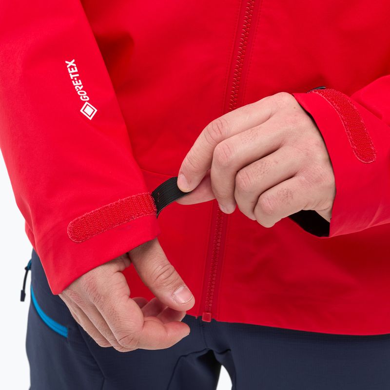 Férfi esőkabát Millet Kamet Gore-Tex red 8