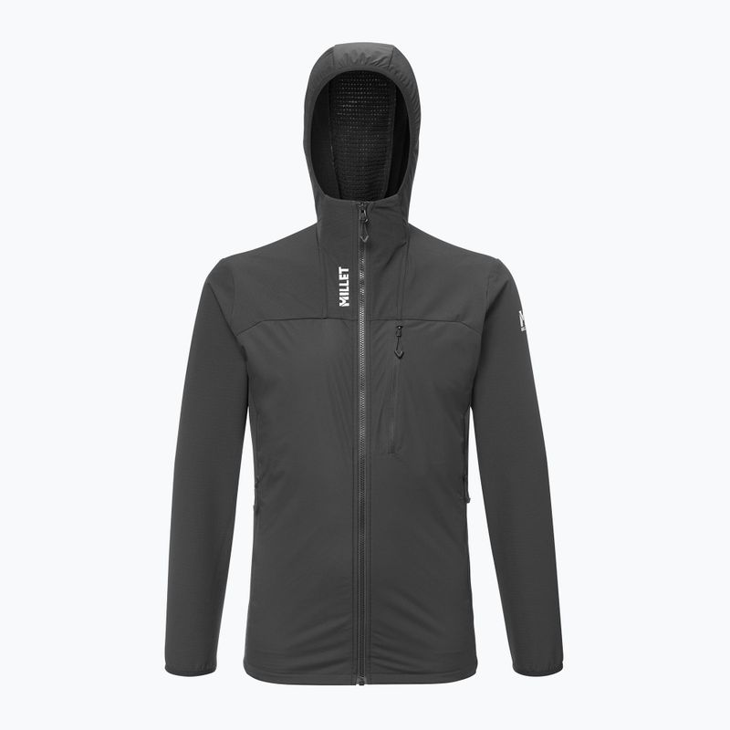 Férfi hibrid kabát Millet Seneca Hybrid Hoodie Softshell black 6