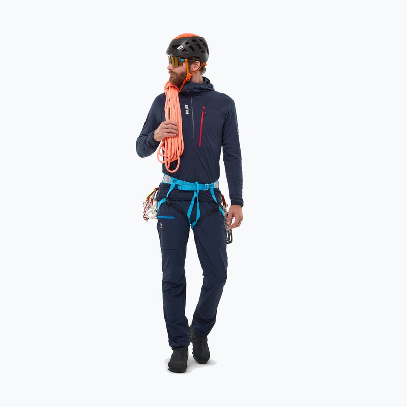 Férfi polár pulóver Millet Trilogy Icon Lightgrid Hoodie saphir 2