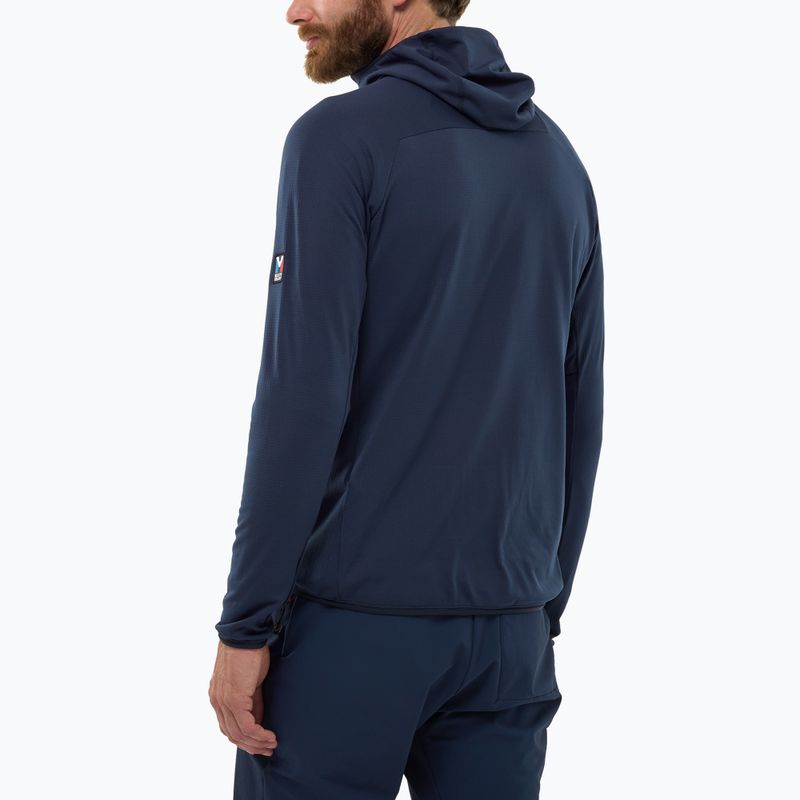 Férfi polár pulóver Millet Trilogy Icon Lightgrid Hoodie saphir 3