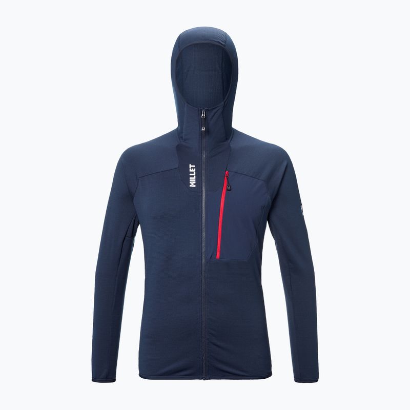 Férfi polár pulóver Millet Trilogy Icon Lightgrid Hoodie saphir 5