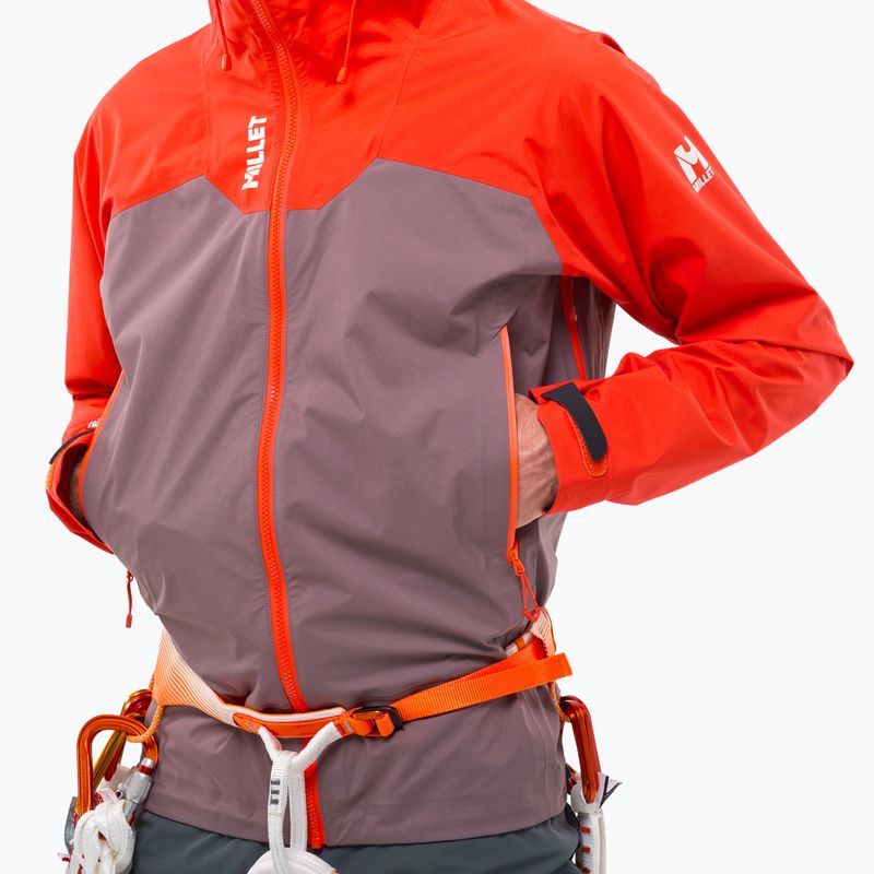 Férfi esőkabát Millet Kamet Gore-Tex Jacket paprika/pepper 5