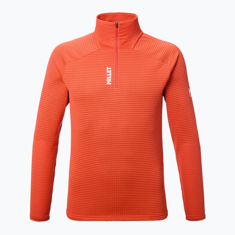 Férfi polár pulóver Millet Parmelan Light Fleece paprika 5
