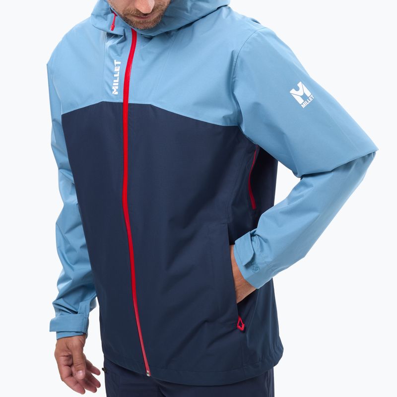 Férfi esőkabát Millet Seneca 2.5L coronet blue/saphir 4