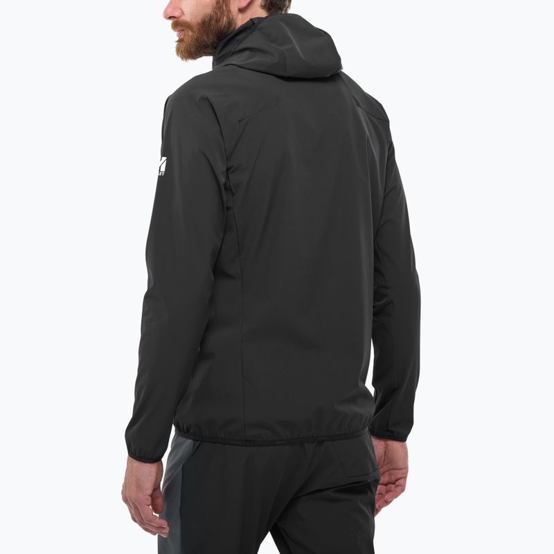 Férfi softshell dzseki Millet Kamet Xcs Light Hoodie black 3