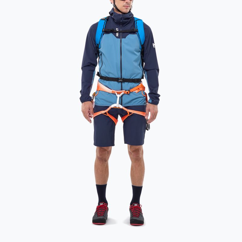 Férfi softshell dzseki Millet Kamet Xcs Light Hoodie coronet blue/saphir 2