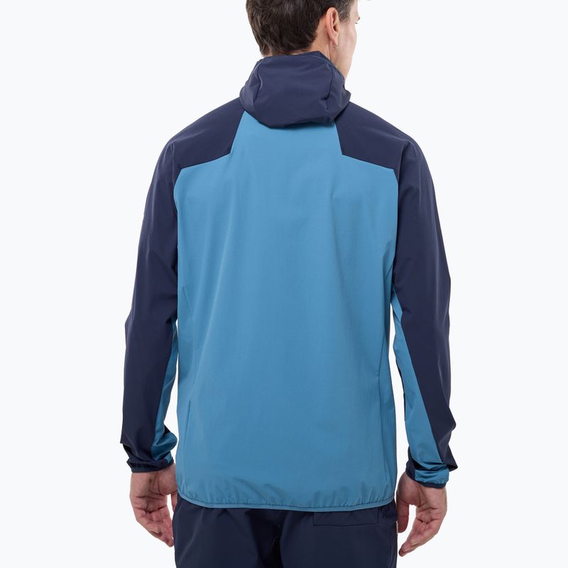 Férfi softshell dzseki Millet Kamet Xcs Light Hoodie coronet blue/saphir 3