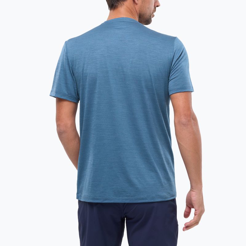 Férfi póló Millet Ubic Wool SS coronet blue 3