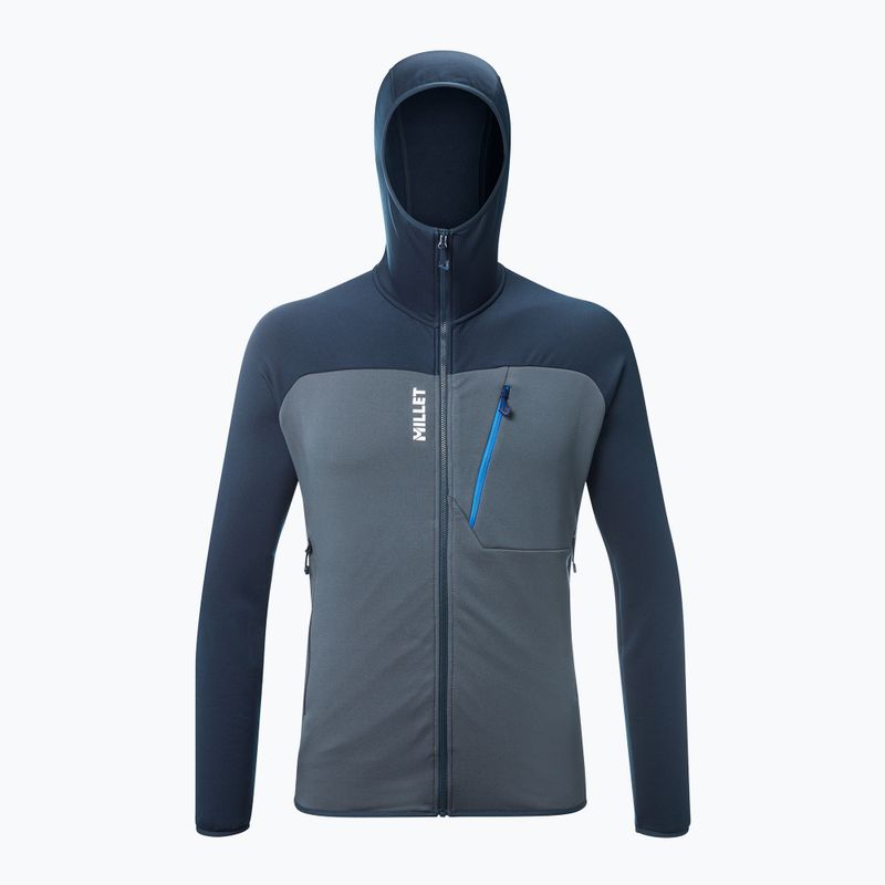 Férfi pulóver Millet Seneca Fleece Hoodie saphir/shadow blue 6