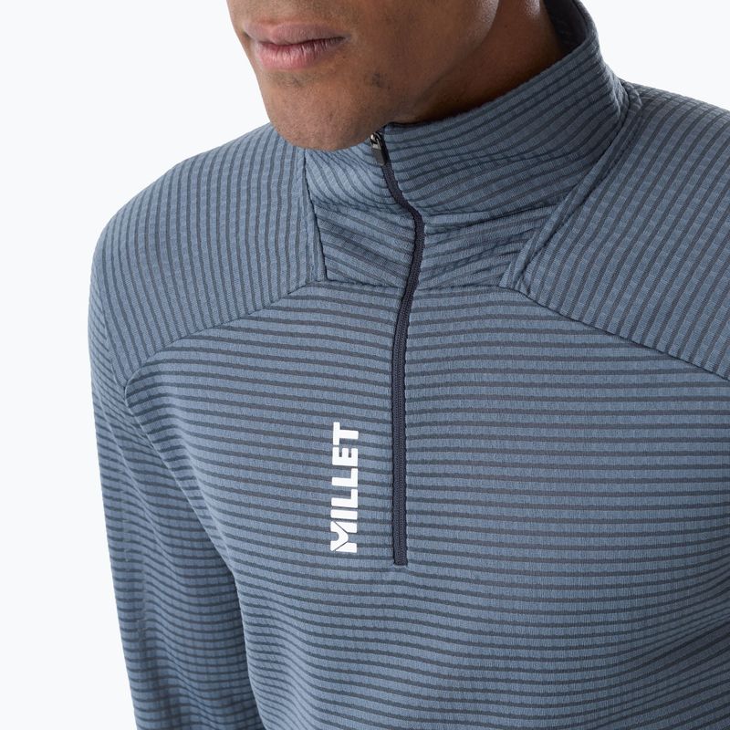 Férfi polár pulóver Millet Parmelan Light Fleece shadow blue 4