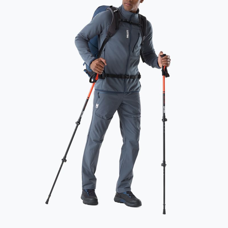 Férfi pulóver Millet Seneca Fleece shadow blue 2