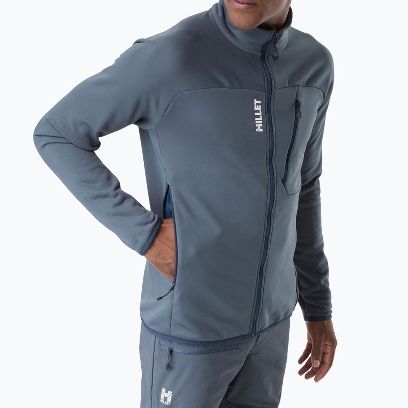 Férfi pulóver Millet Seneca Fleece shadow blue 4