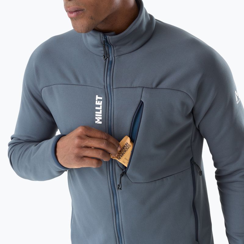 Férfi pulóver Millet Seneca Fleece shadow blue 5