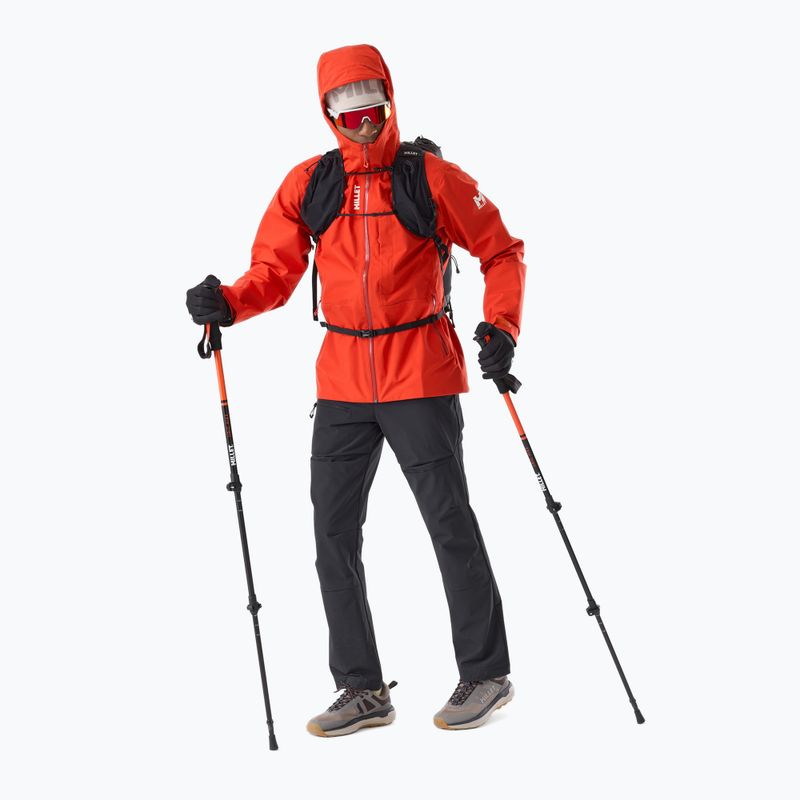 Férfi esőkabát Millet Kamet Gore-Tex Jacket Jacket paprika 2