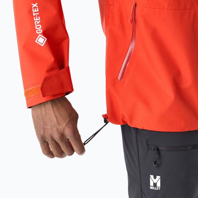 Férfi esőkabát Millet Kamet Gore-Tex Jacket Jacket paprika 8