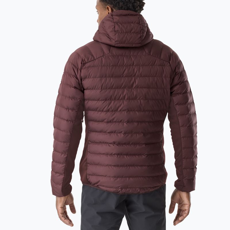 Férfi bélelt kabát Millet Fitz Roy Warm Hoodie Jacket truffle 3