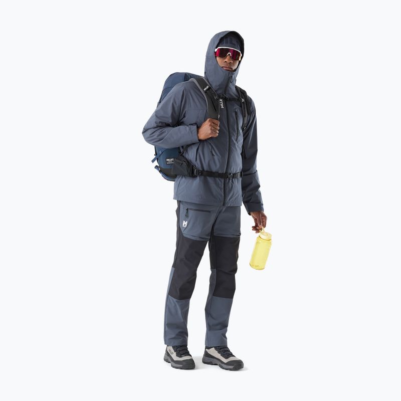 Férfi trekkingnadrág Millet Seneca XCS200 shadow blue/black 2
