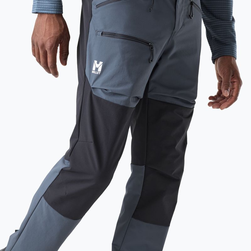 Férfi trekkingnadrág Millet Seneca XCS200 shadow blue/black 4