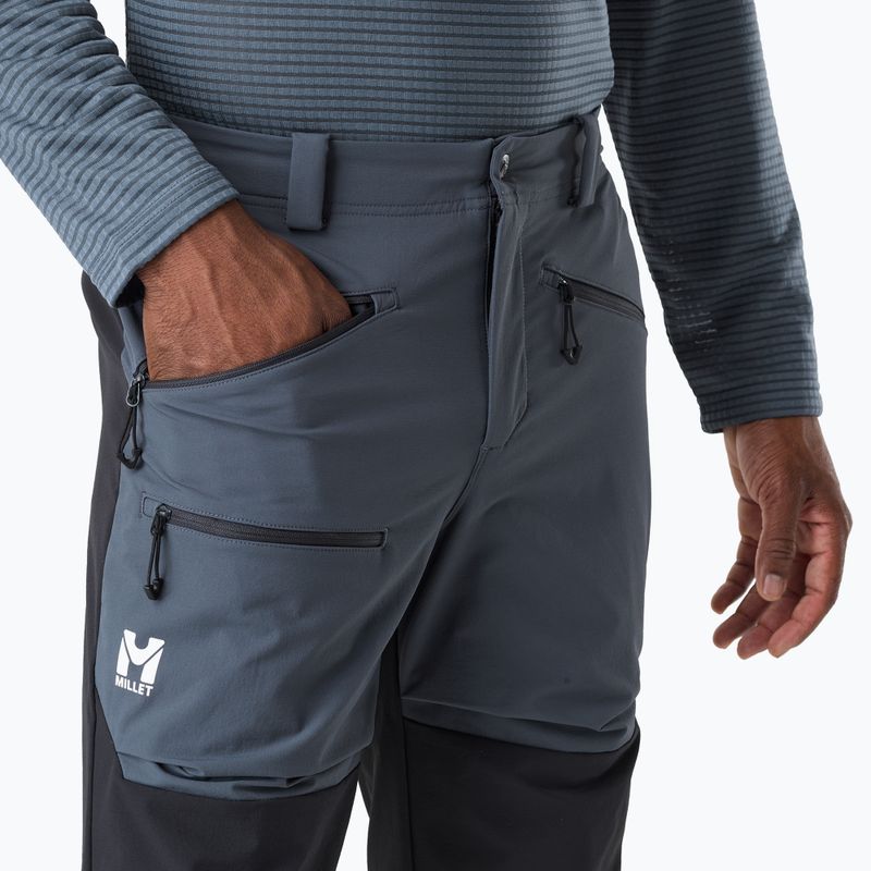 Férfi trekkingnadrág Millet Seneca XCS200 shadow blue/black 5