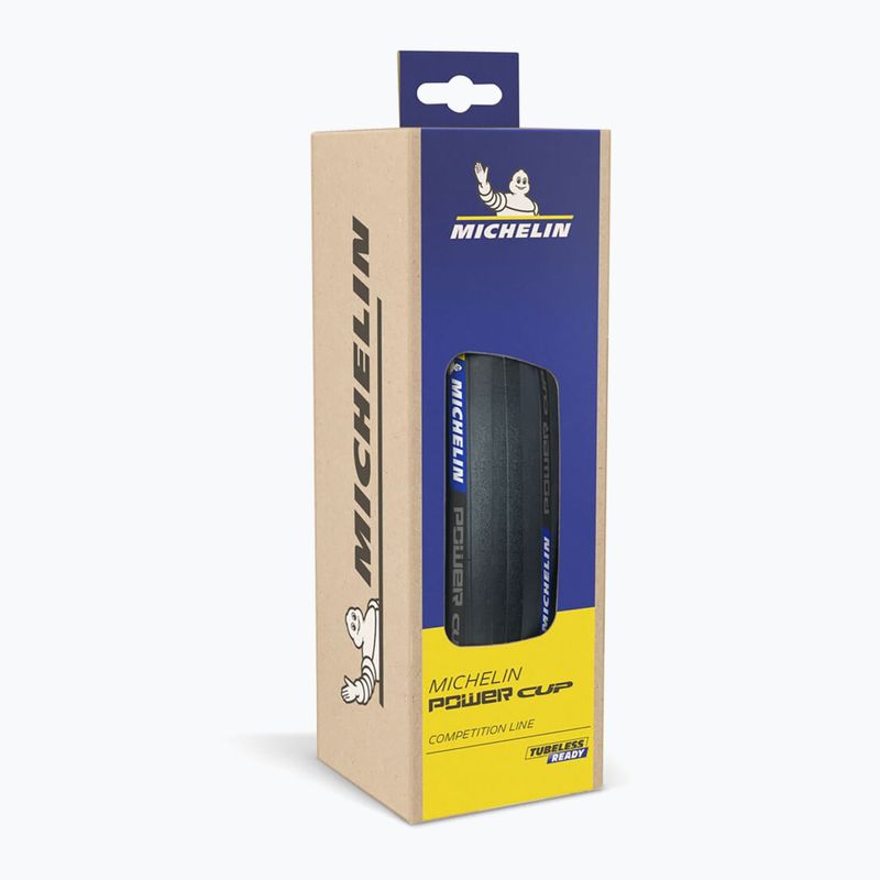 Michelin Power Cup TS TLR Competition Line kerékpár gumiabroncs 700 x 30C fekete 6