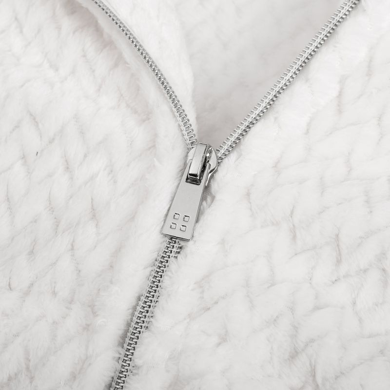 Női pulóver Aulp Becco Coral Fleece white 6