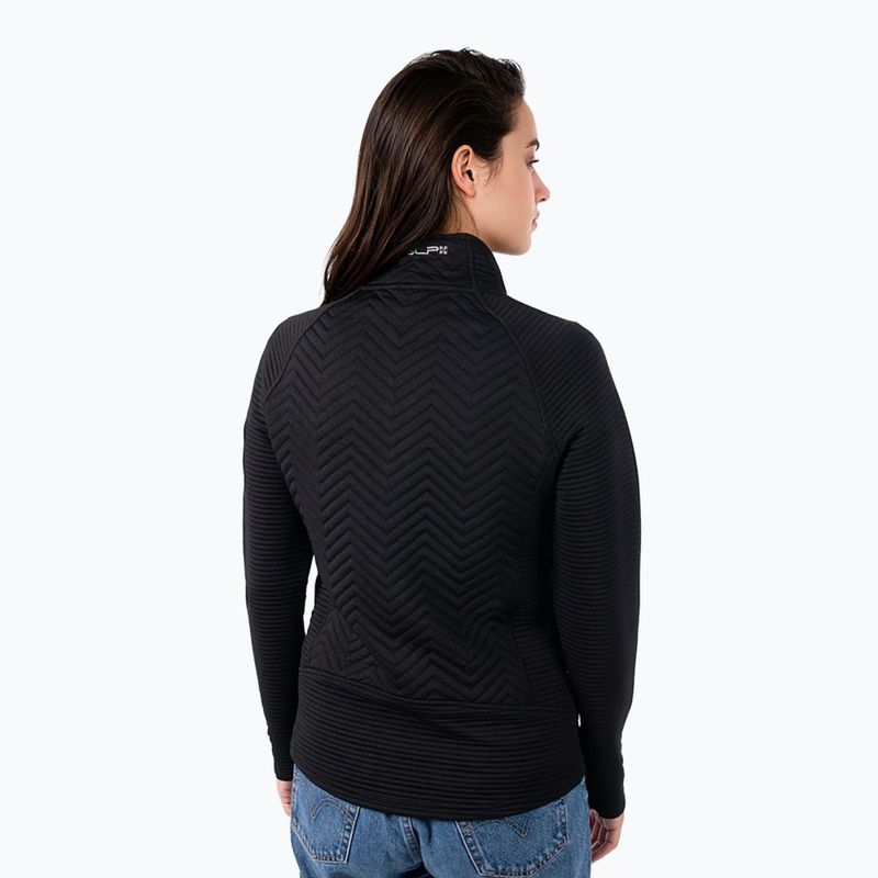 Női széldzseki Aulp Simix Jacquard Knit black 2