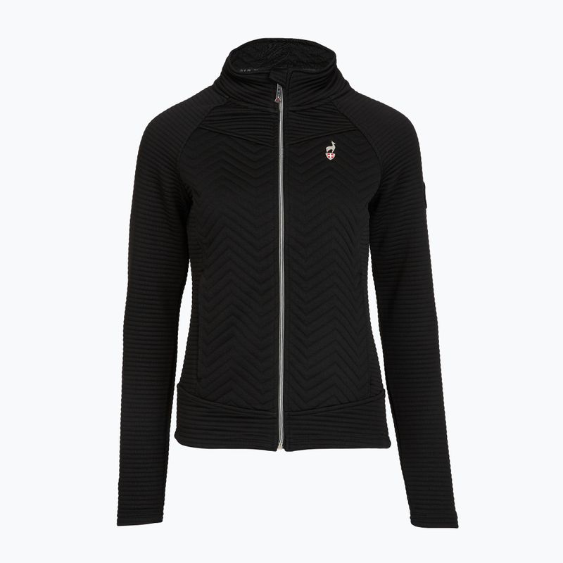 Női pulóver Aulp Simix Jacquard Knit fekete 3